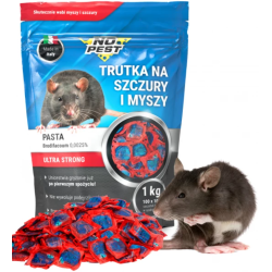 No Pest, Black Out, Brodifacoum, 0,05g, Paste